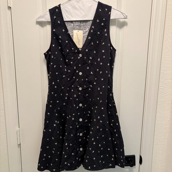 Universal Thread Navy Mini Fit and Flare Dress Size Small NWT - Picture 2 of 9